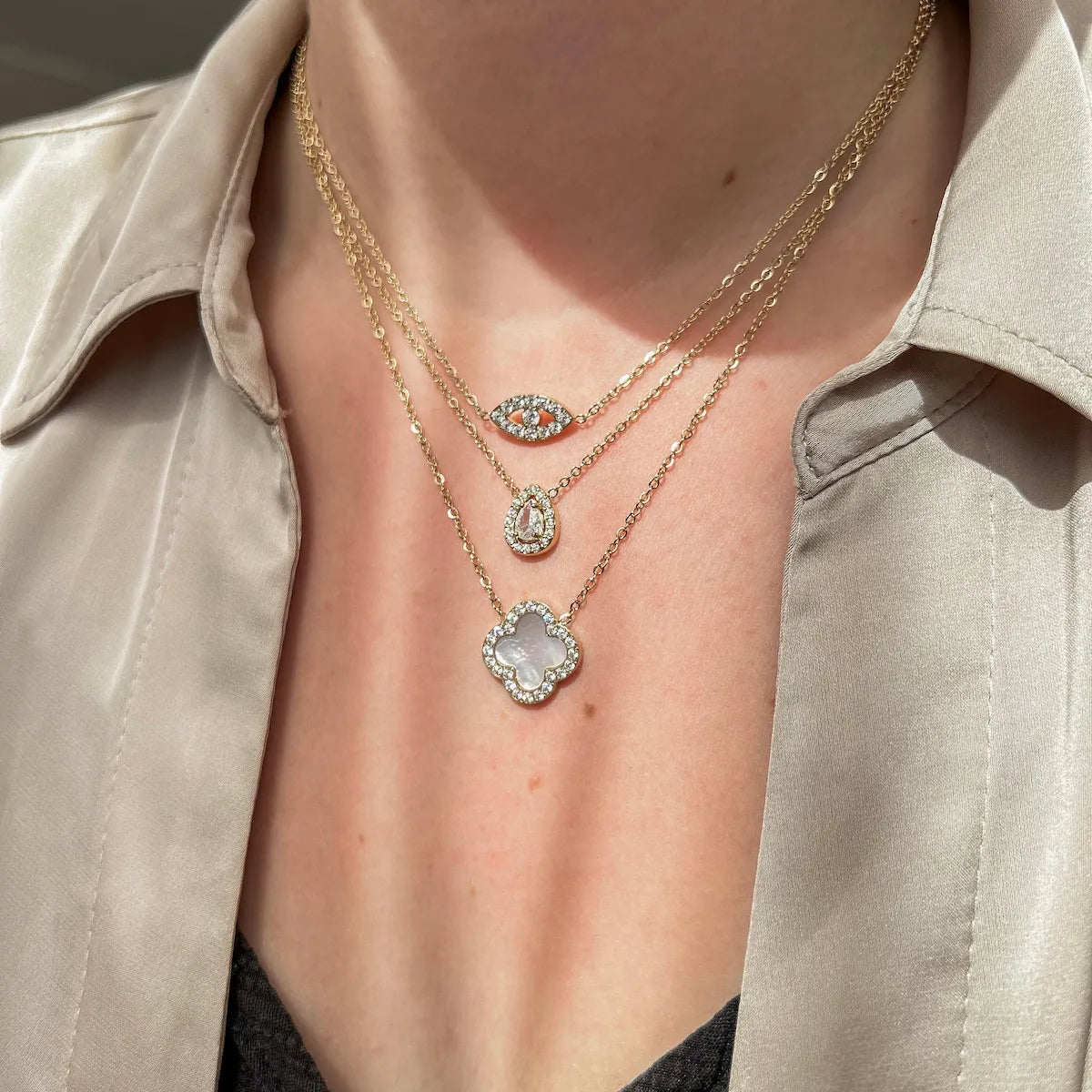 Notre sélection COLLIERS COLLIER TRÈFLE