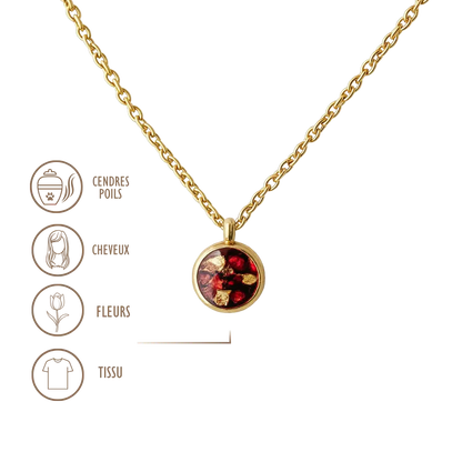 BIJOUX SOUVENIR COLLIERS DORÉ COLLIER - UNIQUE SOUVENIR