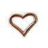 Luxie Jewelry Fermoir Coeur