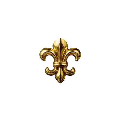 Luxie Jewelry 26 - Fleur de lys roi Inclusions