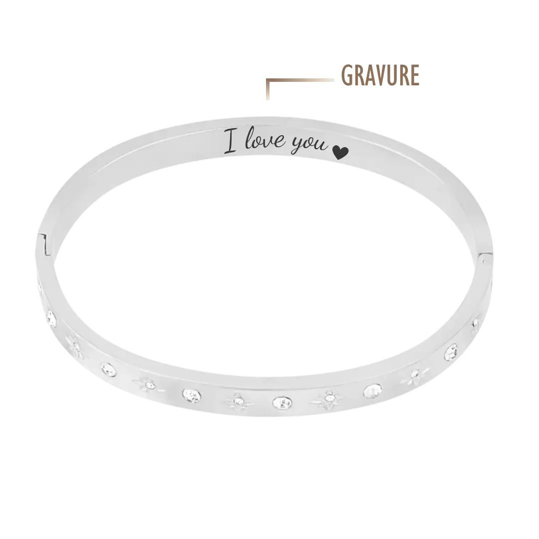 GRAVURE JONC ARGENT JONC INAYA